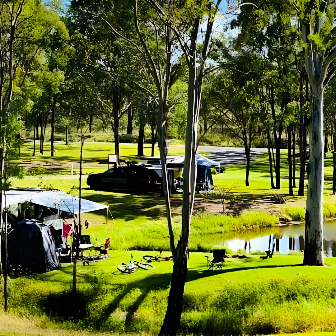 South Burnett Barambah Bush Caravan and Camping Park Kui Parks Caravan Site