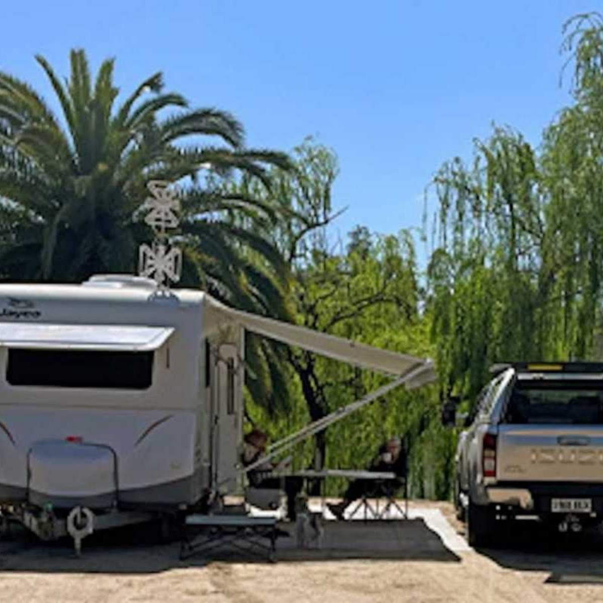robinvale riverside caravan park caravan with annex